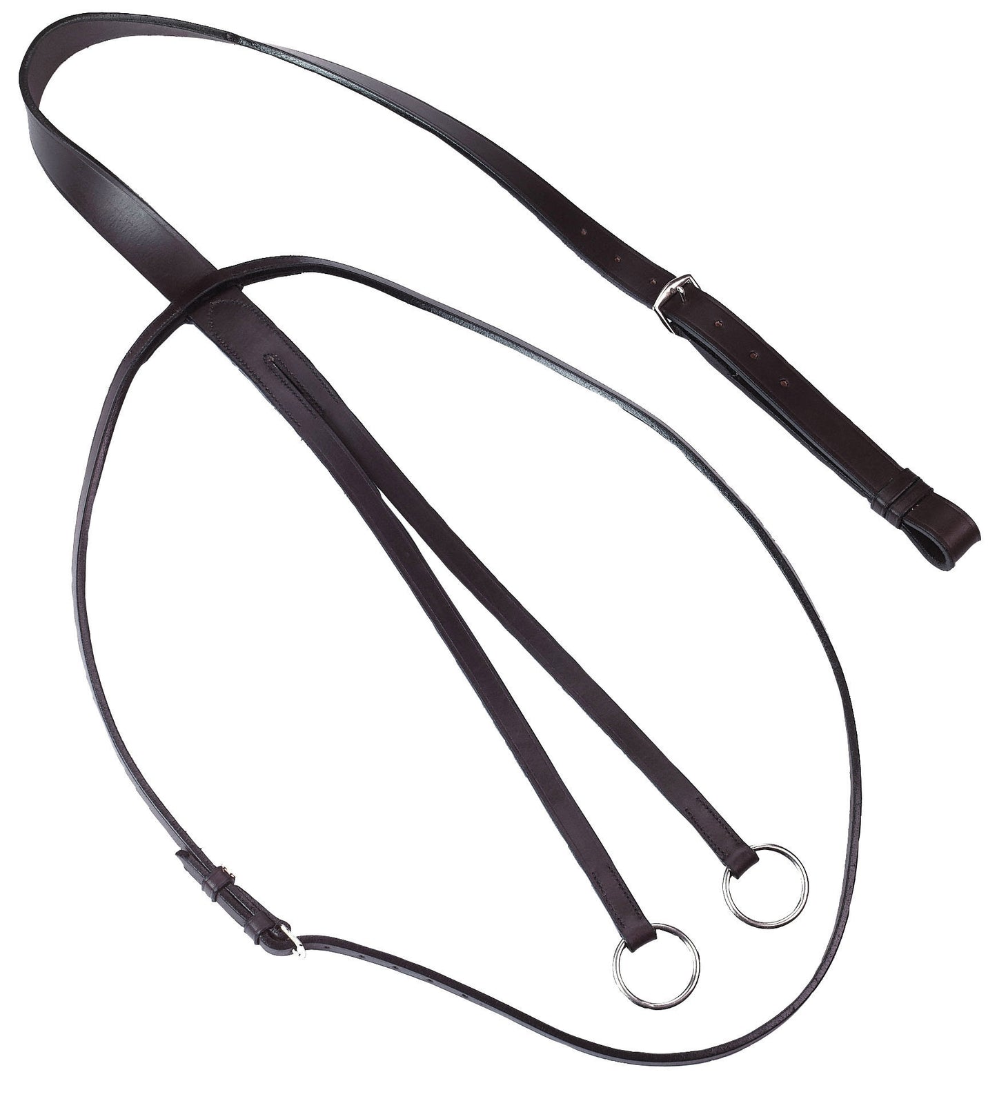 Tappo in pelle martingala nero
