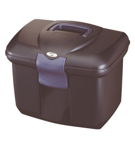 Caja de aseo roma lujo azul oscuro
