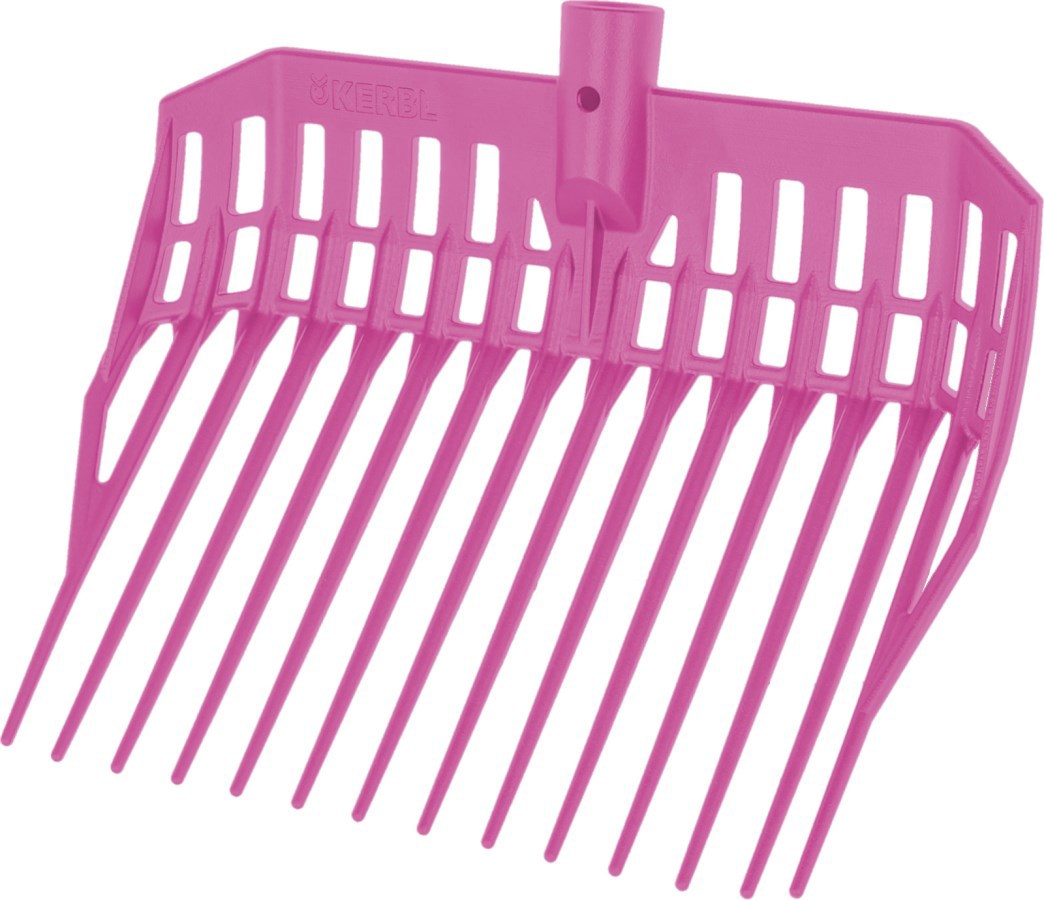 Mm eurotool fig tenedor mini plastico rosa suelto