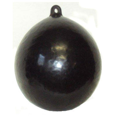 Bola negra para trampa para tábanos