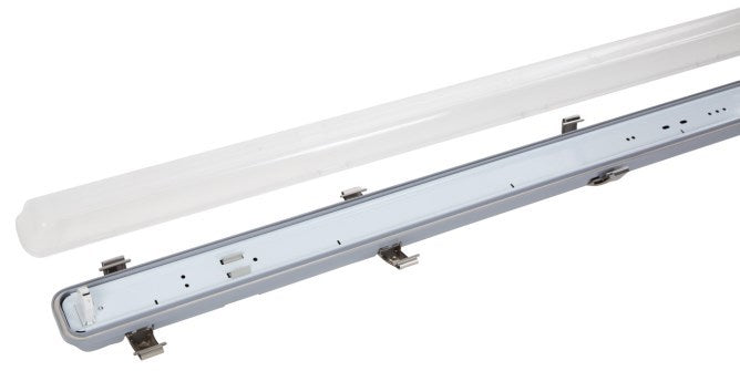 Spazio armmatumido fluorescente impermeabile per tubi fluorescenti LED 120 cm 2