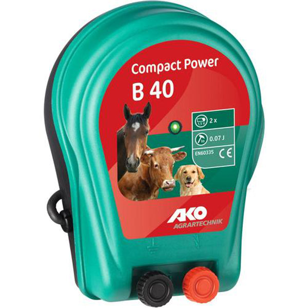 Dispositivo a batteria Ako compact power b 40 2x 15v