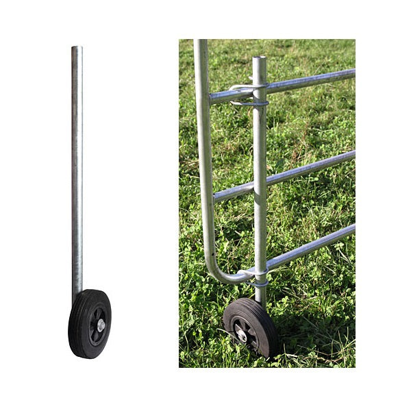 Rueda Ako para puerta de pasto regulable