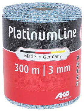 Ako producten platinumline schrikdraad wit blauw 300m