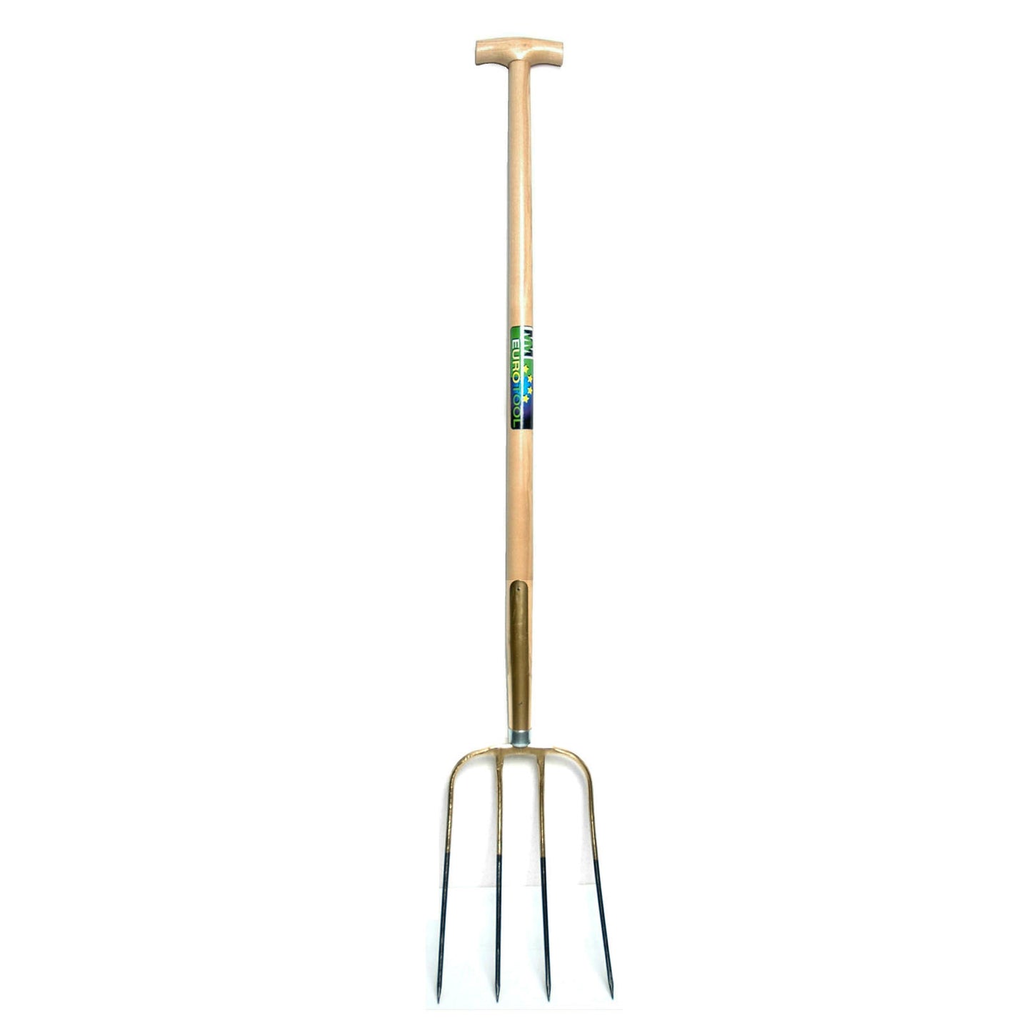 Mm prodotti eurotool forca letame 4tds manico a spillo 100cm