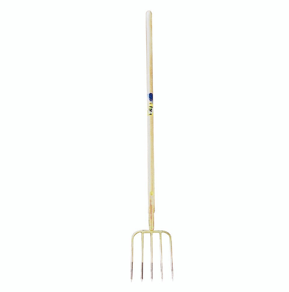 Mm prodotti eurotool forca letame 5tds manico a perno 135cm