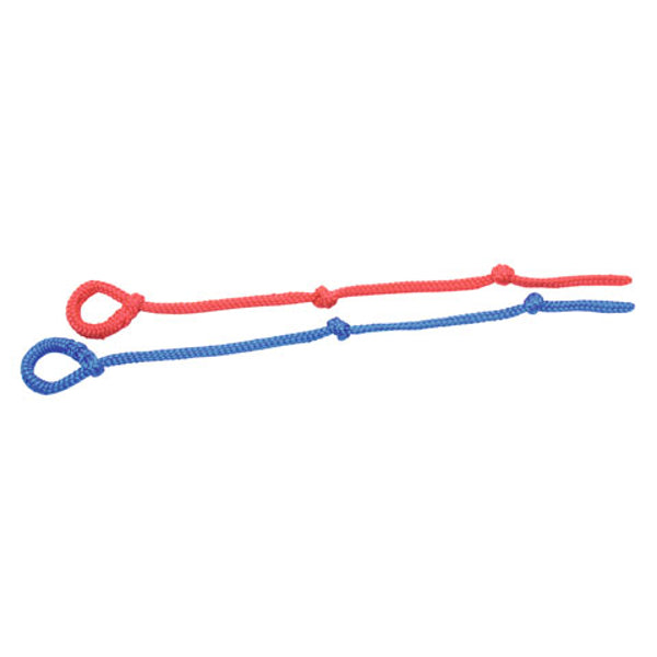 Cuerdas salvavidas pinzón nylon rojo azul