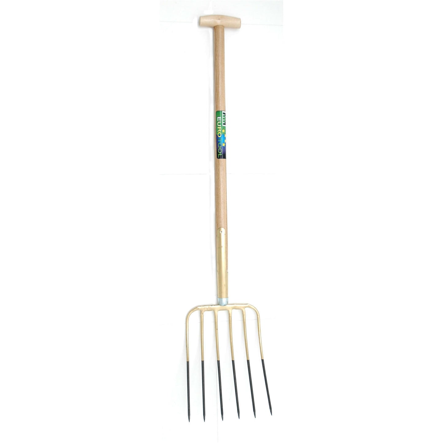 Mm prodotti eurotool forca letame 6tds manico a spillo 85cm