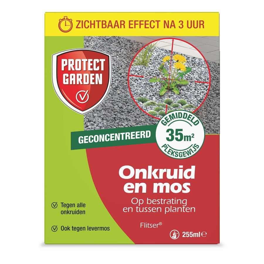 Protect Garden Flash Concentrado de 255 ml de malezas