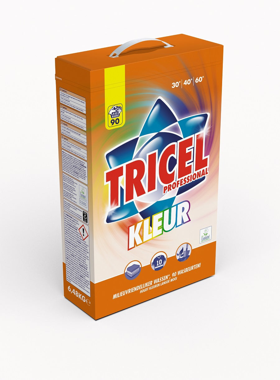 Tricel detergente en polvo color 648kg