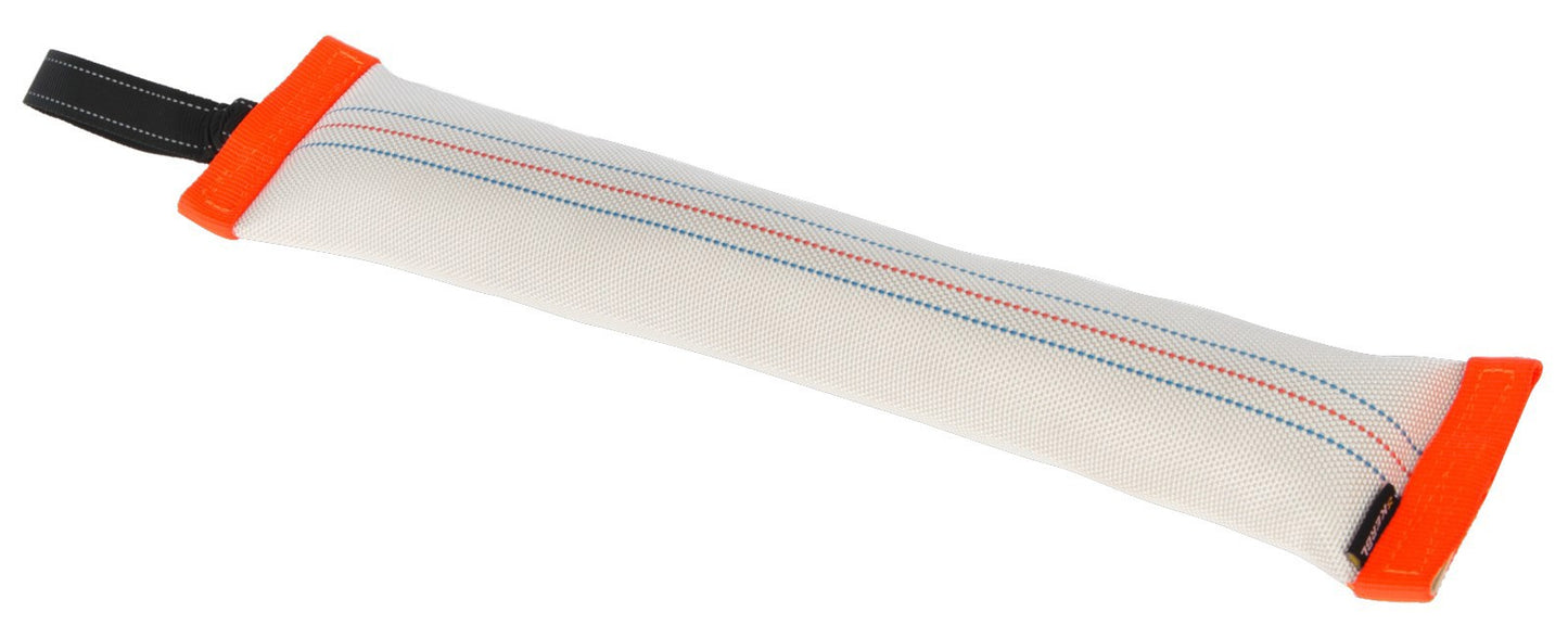 Producten trainingsdummy met lus wit oranje 50 x 10 cm