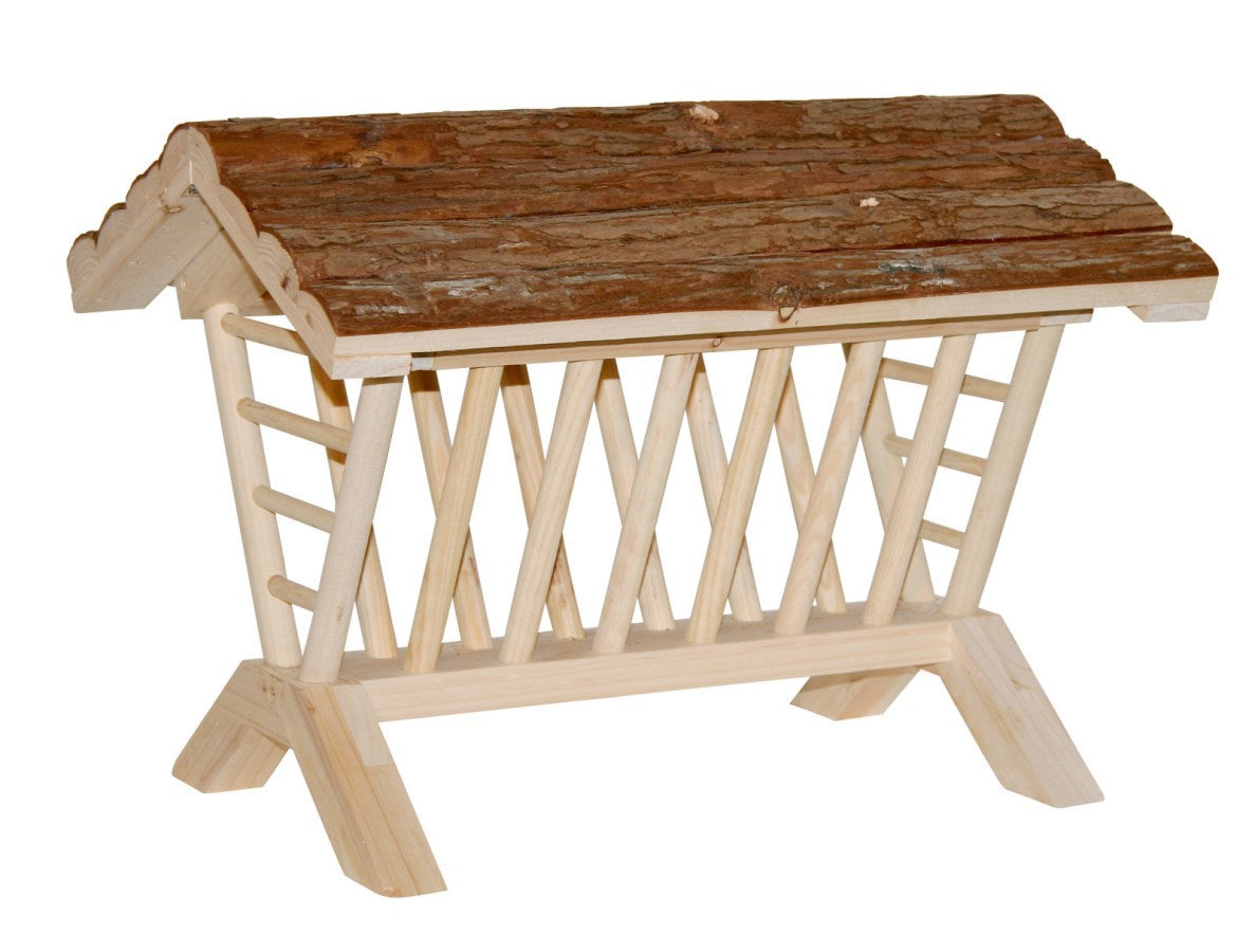 Estante para heno Kerbl natural 45 x 32 x 33 cm