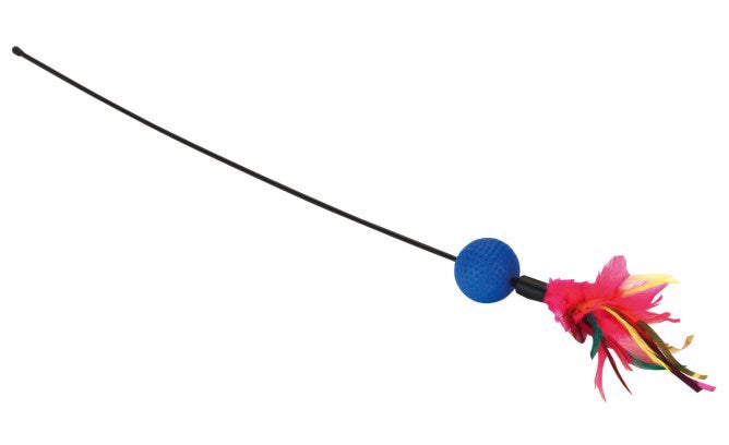 Spolverino in piuma 51cm con sonaglio