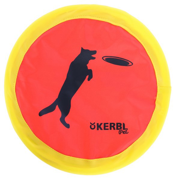 Frisbee in nylon 24 cm colore neon