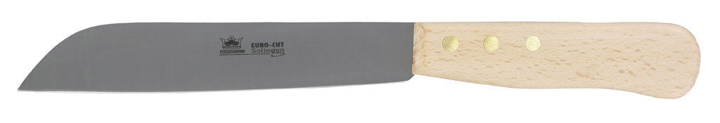 cuchillo para pan y verduras mango de madera 18cm