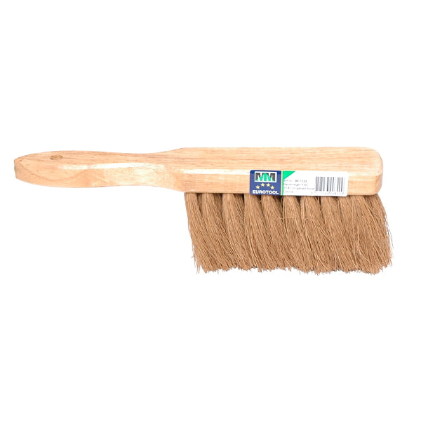 Mm eurotool barredora de mano fsc 29cm madera lacada coco mm