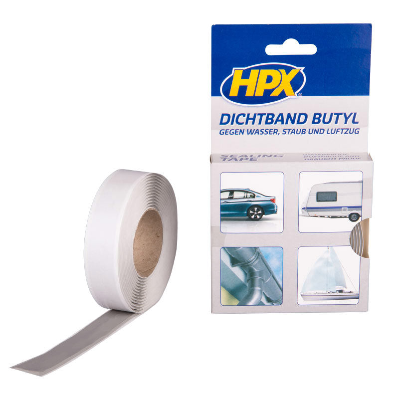 Nastro sigillante butilico HPX grigio 20 mm x 3 m