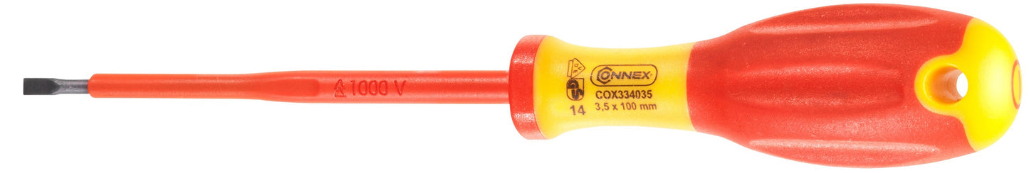 Cacciavite Connex piatto 35x100 isolato 1kv1c