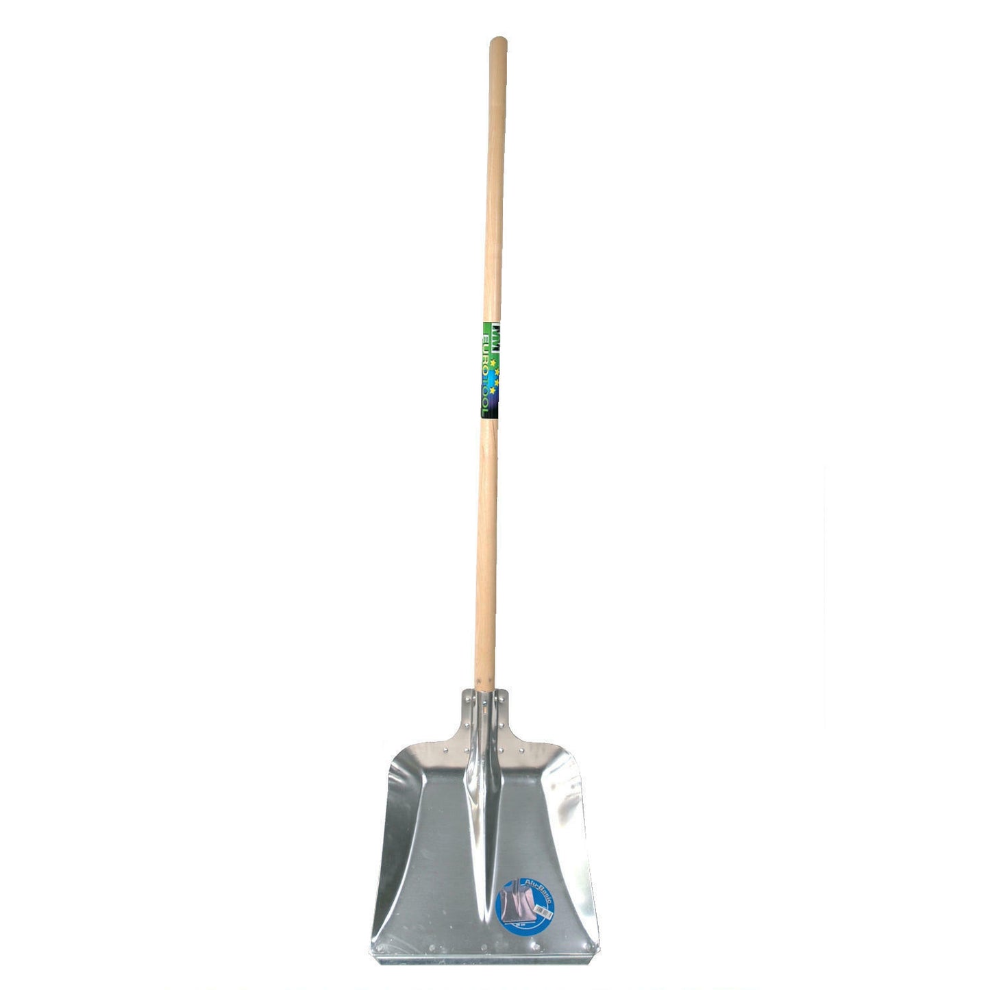 MM Eurotool pala de lastre aluminio alemán nr5 con mango 130cm