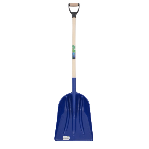 Pala da grano in plastica MM Eurotool con manico in legno D