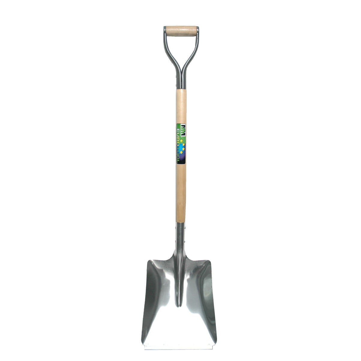 MM Eurotool pala de lastre tira de aluminio con mango en D 85cm
