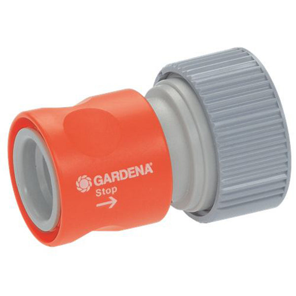 Gardena Prof-System Transition Piece con fermo d'acqua 19 mm (1 2