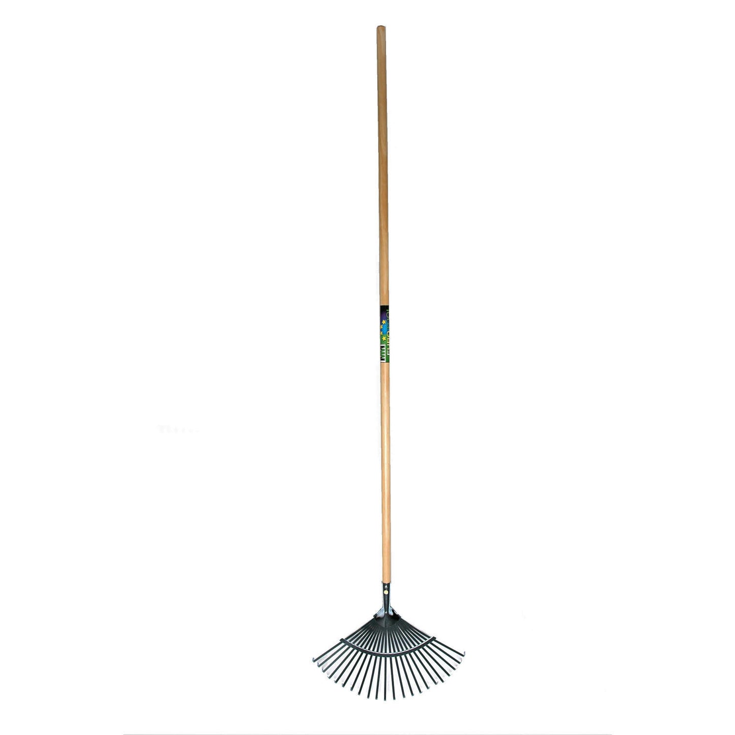Mm eurotool rastrillo para césped mm 22tds púas planas con mango 150cm