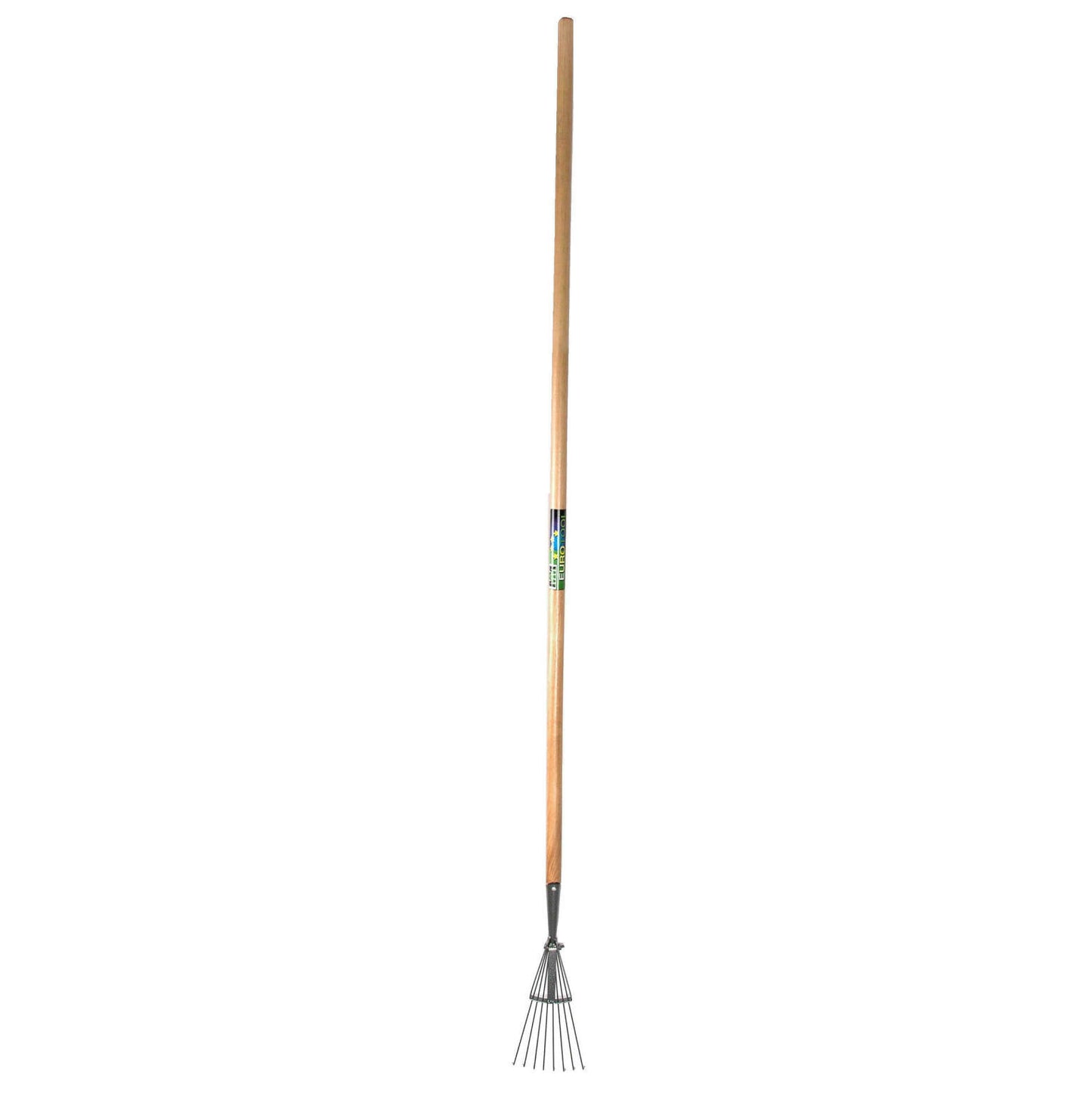 Mm eurotool rastrillo cesped mm prof 8tds redondo con mango 160cm