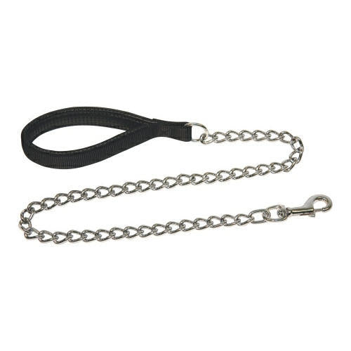 Correa de cadena para perros miami plus 4mm negro
