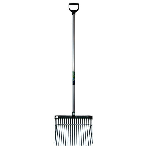 Mm eurotool productos higo tenedor plástico mm negro con mango de aluminio d