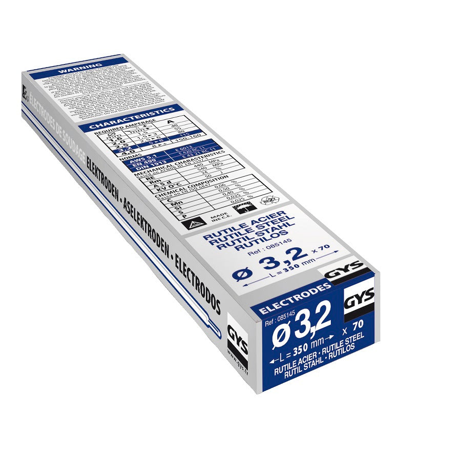 Gys producten las elektrode 3 2mm 70st