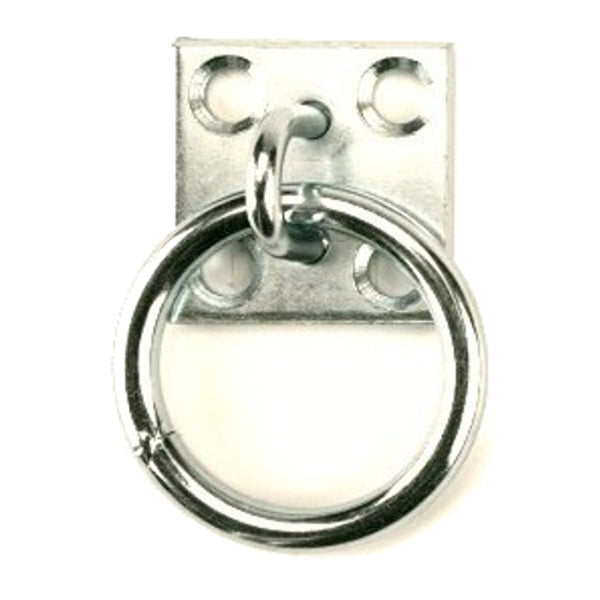 Productos placa de pared con aro 8mm acero inoxidable