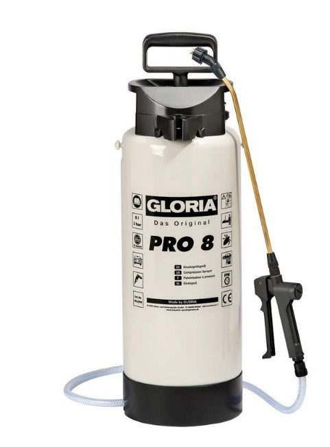 Spruzzatore a pressione Gloria pro 8 knst 8 litri resistente all'olio