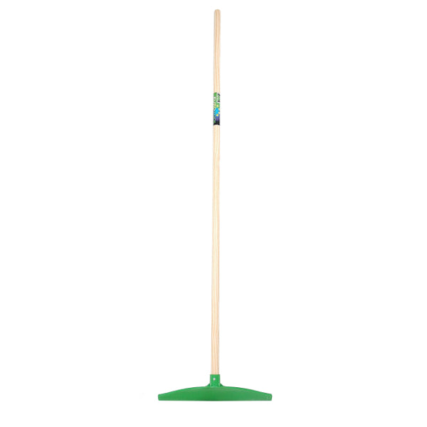 Mm eurotool raspador estable mm plastico verde 40cm con mango 160cm