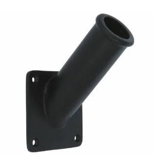 Portabandiera prodotti Waelbers in alluminio nero