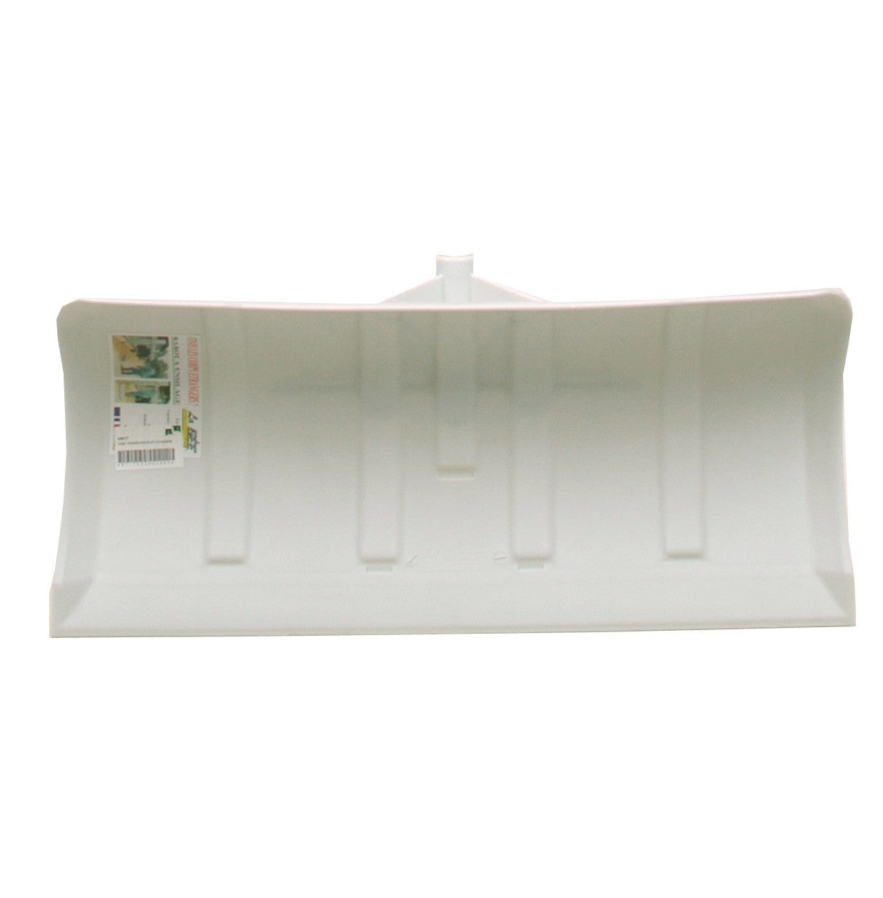 Rimuovere la lama da neve dalla plastica bassa