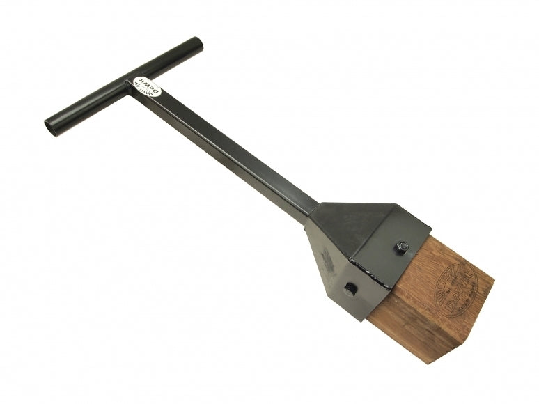 El bloque de madera del mortero blanco 840 mm