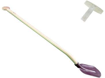 La pala blanca Drents modelo 12 curva 000 110cm mango t