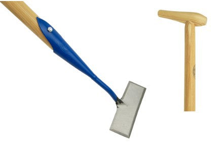 La azada rectangular blanca 14 cm mango de fresno dewit