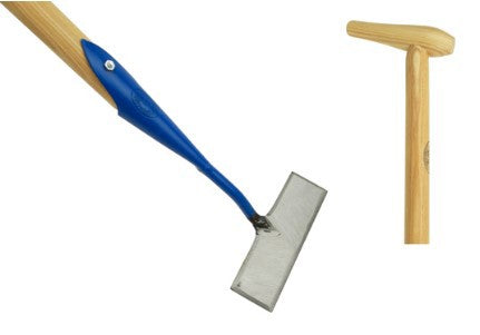 La azada rectangular blanca 16 cm mango de fresno dewit