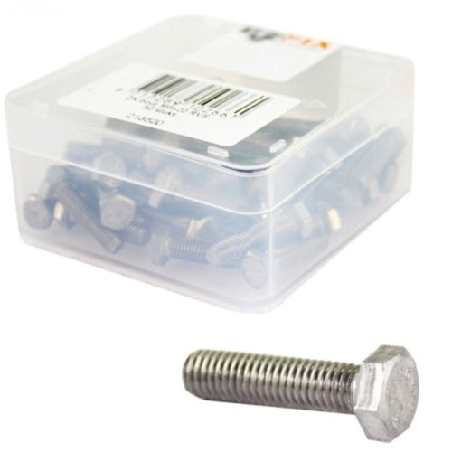 Bofix Tornillo hexagonal M5x25 (50 piezas)