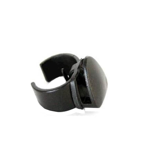 Piezas de bicicleta Hesling clip protector de vestimenta hesling 20 mm recubierto de negro