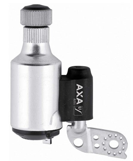 Axa dinamo 8201 rueda de acero aluminio doble conexión izquierda