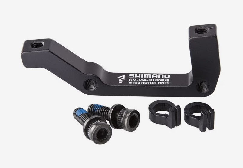 Freno a disco adattatore shimano posteriore 180 mm> è