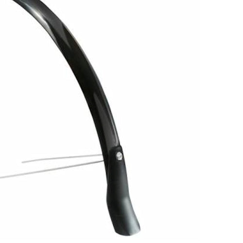 Eurofender Snello trasero trasero 46 mm - 28 pulgadas negras