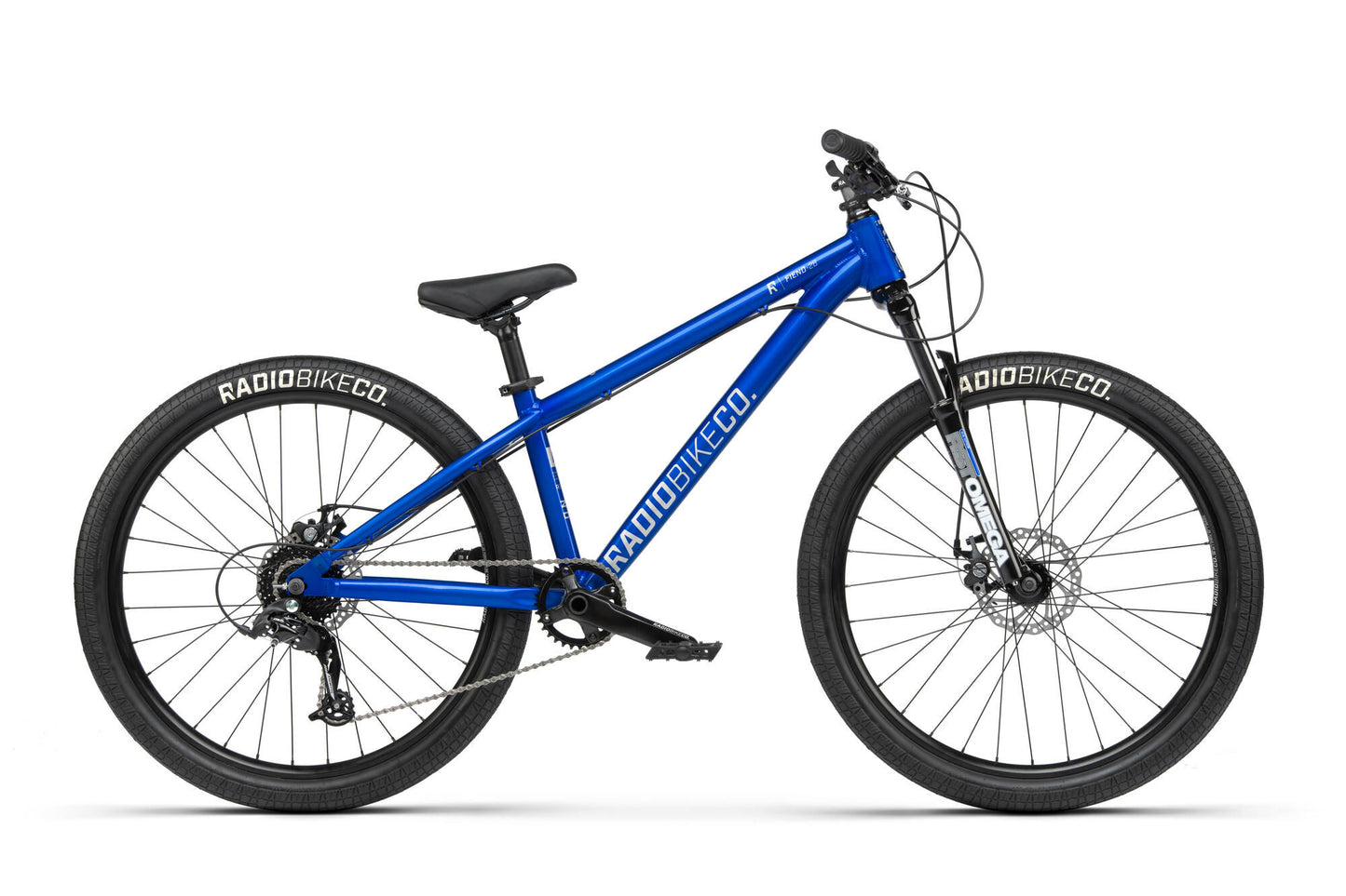 Radio Dirtbike Fiend Mod. 22 Bike Fiend 26 Diam. Azul caramelo