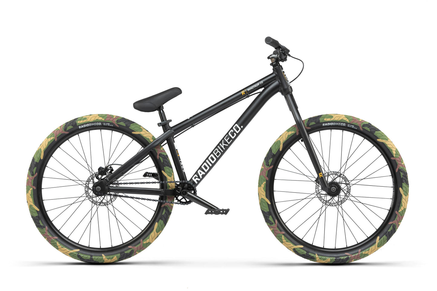 Radio Dirtbike Minotaur Mod. 22 Bike Minotaur 26 Diam. Black Matt