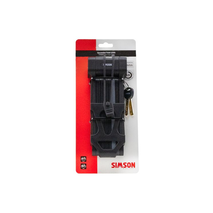 Lucchetto pieghevole Simson piega 1200mm