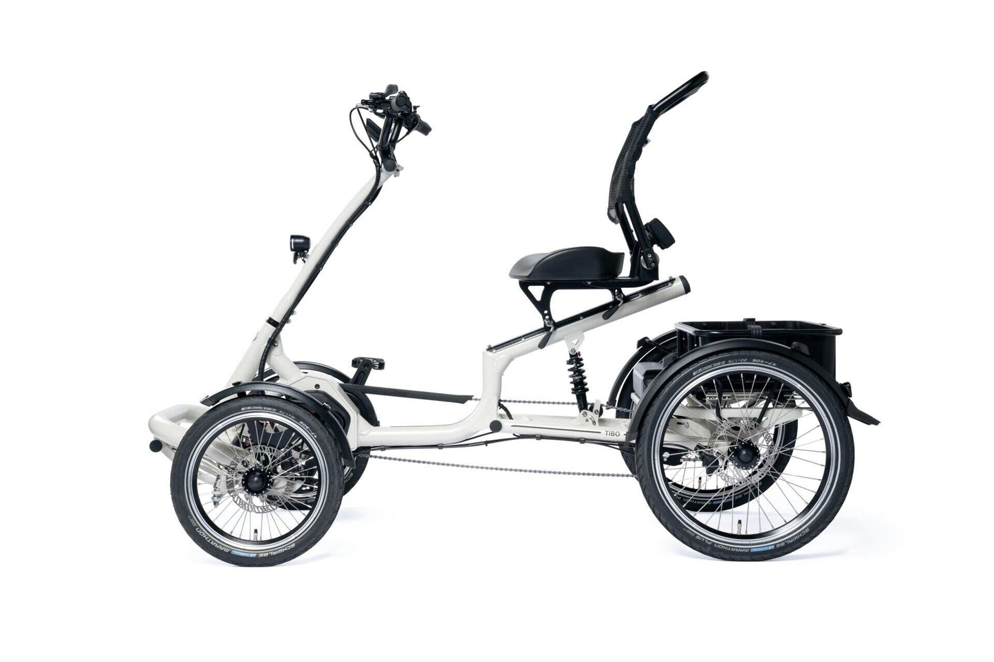 Tibo de bicicleta de compras eléctrica Pfautec + (#1)