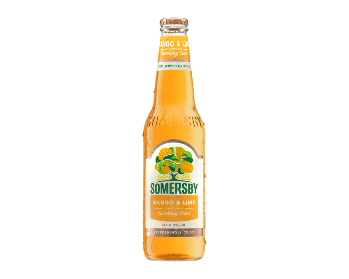Bottiglia di sidro di lime e mango Somersby (24x 33cl)